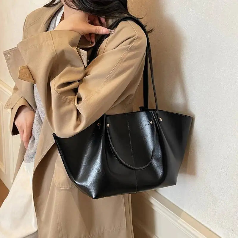 Sac Transformable Vintage Bandoulière – Cuir PU Souple | Sélène & Co