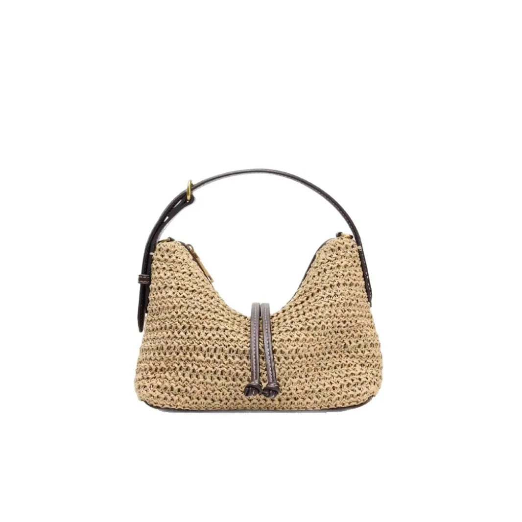 Sac Panier Tressé – Esprit Bohème & Été | Sélène & Co