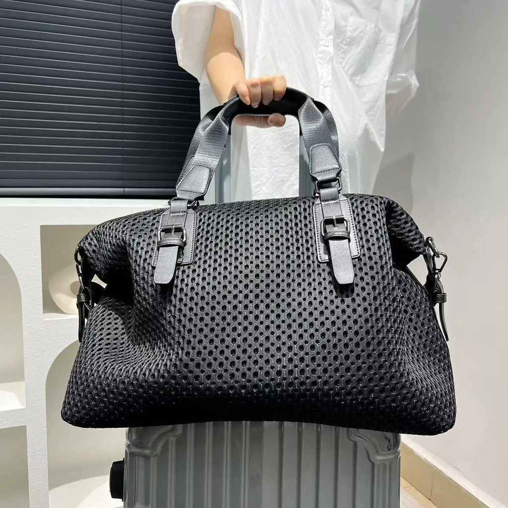Grand Sac de Voyage Imperméable en Oxford – Léger & Grande Capacité | Sélène & Co