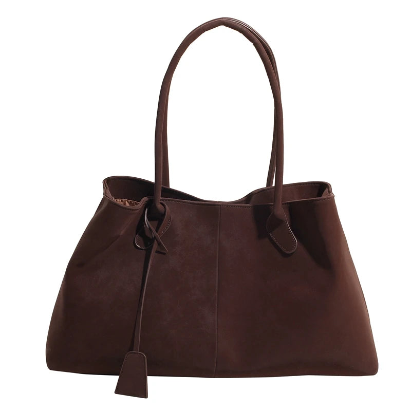Sac Fourre-Tout Suédine Signature – Grande Capacité | Sélène & Co