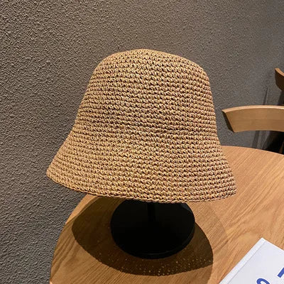 Bob en Paille Tressée – Style Balnaéaire Chic | Sélène & Co