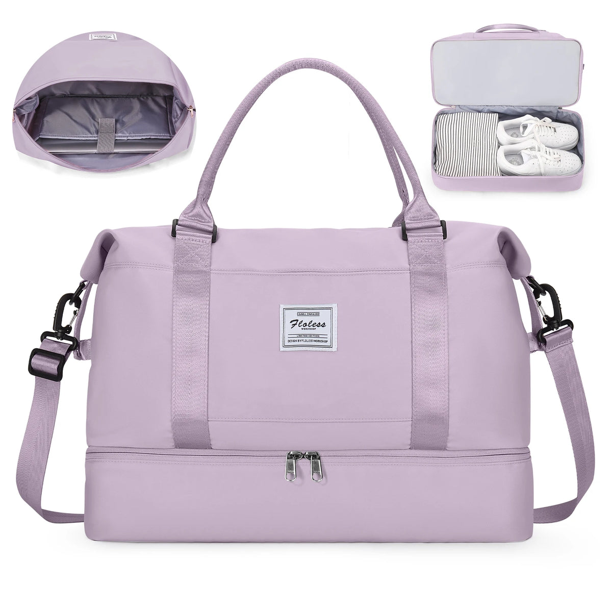 Sac de Voyage Grande Capacité – Cabine & Sport | Sélène & Co