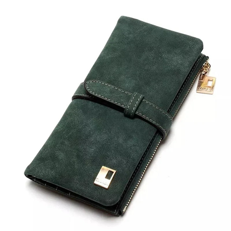 Portefeuille Long Multicartes – Pochette Zippée & Porte-Monnaie | Sélène & Co