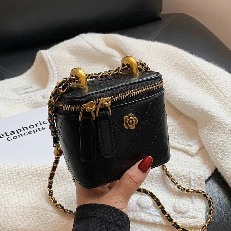 Petit Sac Seau Bandoulière Matelassé – Toucher Doux | Sélène & Co