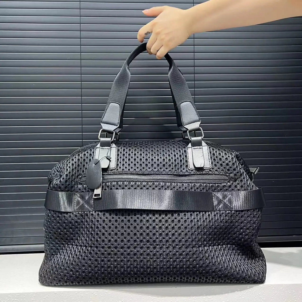 Grand Sac de Voyage Imperméable en Oxford – Léger & Grande Capacité | Sélène & Co