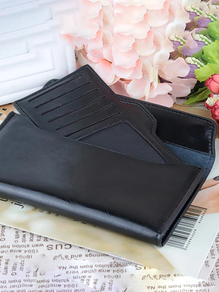 Portefeuille Long Ultra-Fin Grande Capacité – Multifonction | Sélène & Co