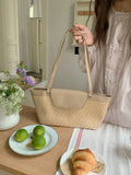 Sac Bandoulière en Paille & PU – Esprit Vacances | Sélène & Co