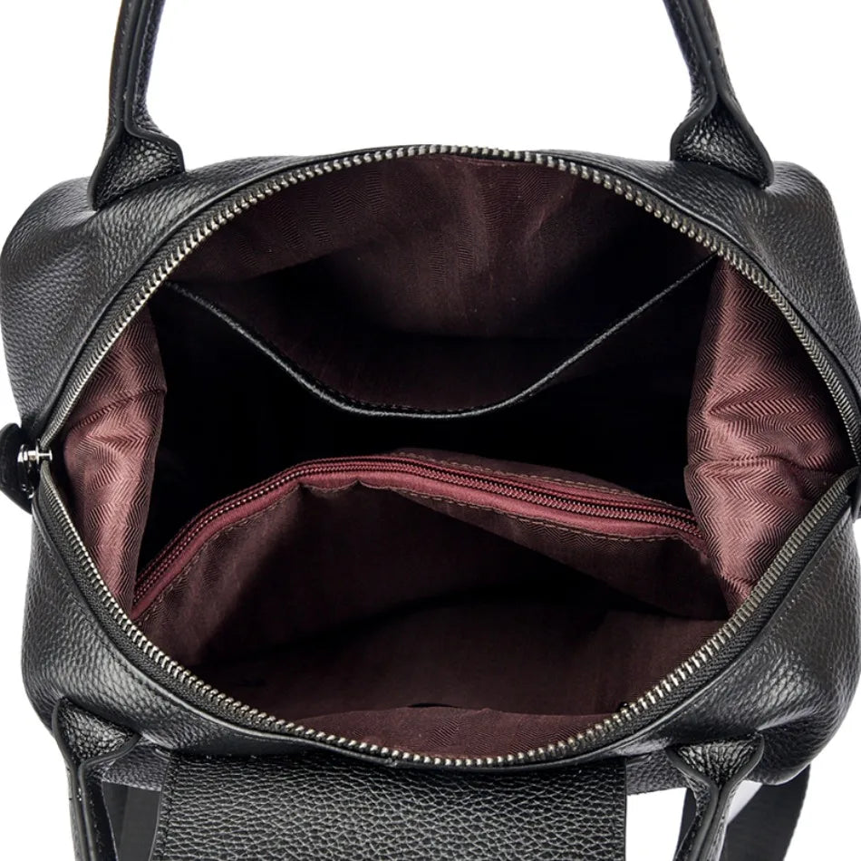 Sac à Dos Antivol Cuir PU – Élégance & Sécurité | Sélène & Co