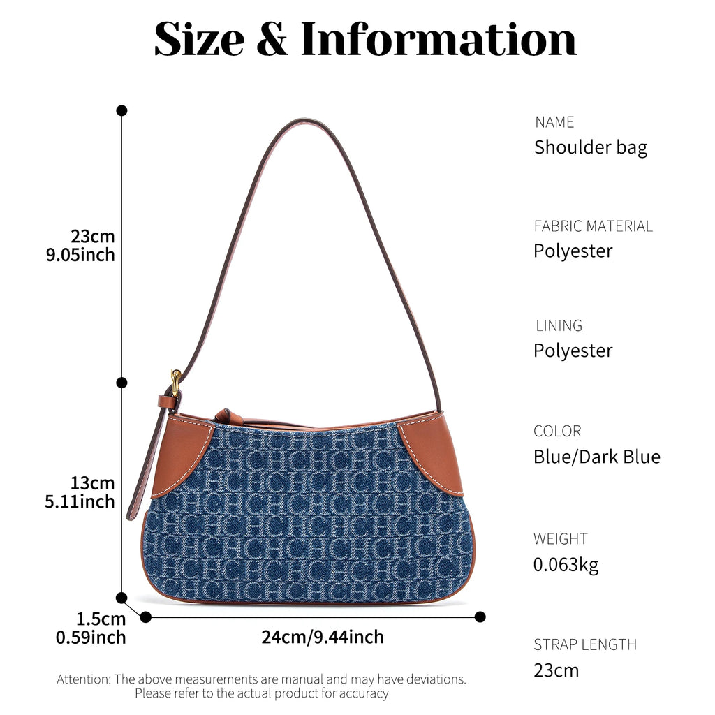 Pochette Enveloppe en Denim – Style Estival & Casual Chic | Sélène & Co