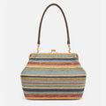 Sac Clutch Bandoulière Rayé – Esprit Balnéaire | Sélène & Co