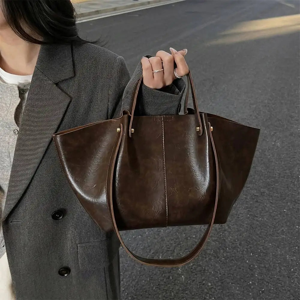 Sac Transformable Vintage Bandoulière – Cuir PU Souple | Sélène & Co