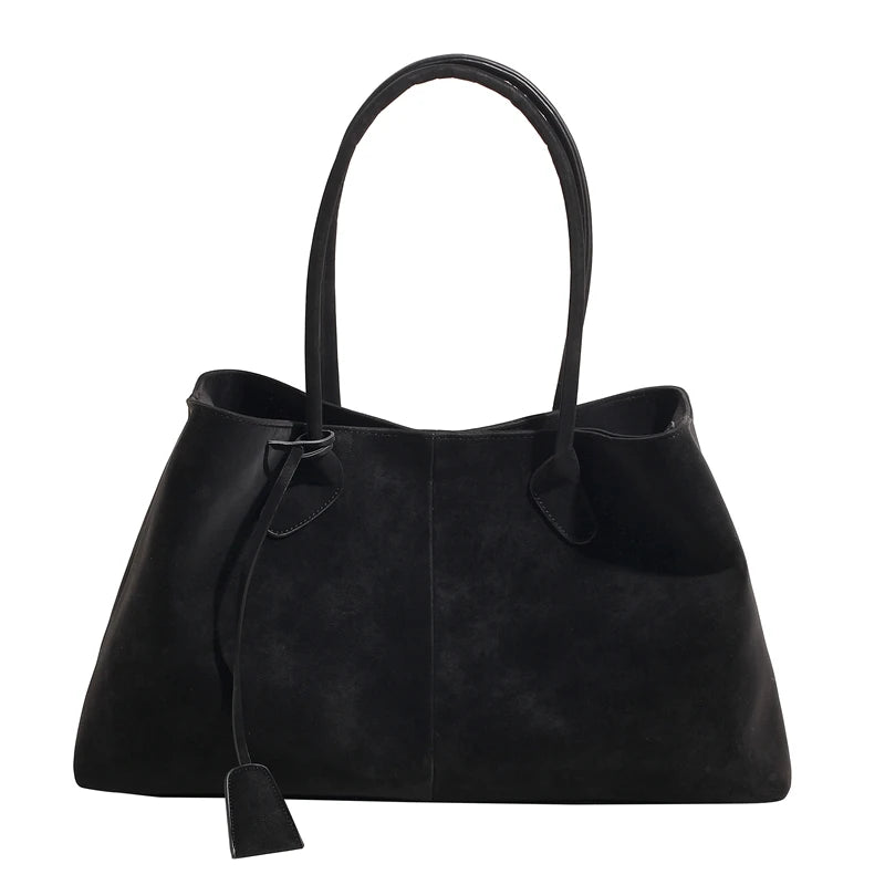 Sac Fourre-Tout Suédine Signature – Grande Capacité | Sélène & Co