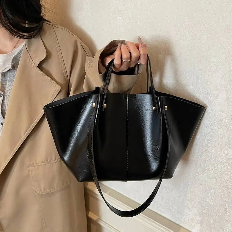 Sac Transformable Vintage Bandoulière – Cuir PU Souple | Sélène & Co
