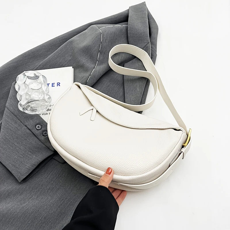 Sac Hobo Demi-Lune en Cuir – Sac épaule & Bandoulière Femme