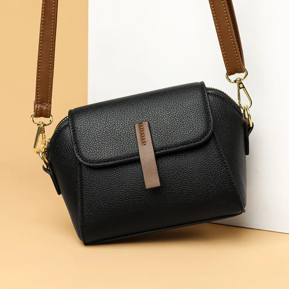 Sac Bandoulière Femme en Cuir Synthétique (PU) – Élégance Minimaliste | Sélène & Co