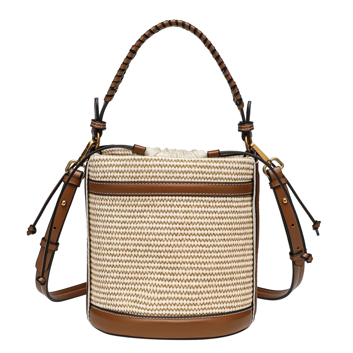 Sac Seau Bohème en Paille Naturelle – Esprit Balnéaire | Sélène & Co