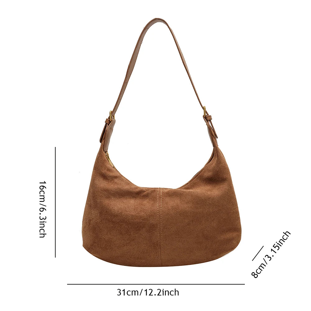 Sac Épaule en Velours – Style Chic & Vintage | Sélène & Co