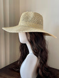 Chapeau de Paille Grand Bord – Élégance Estivale | Sélène & Co