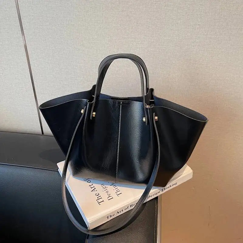 Sac Transformable Vintage Bandoulière – Cuir PU Souple | Sélène & Co