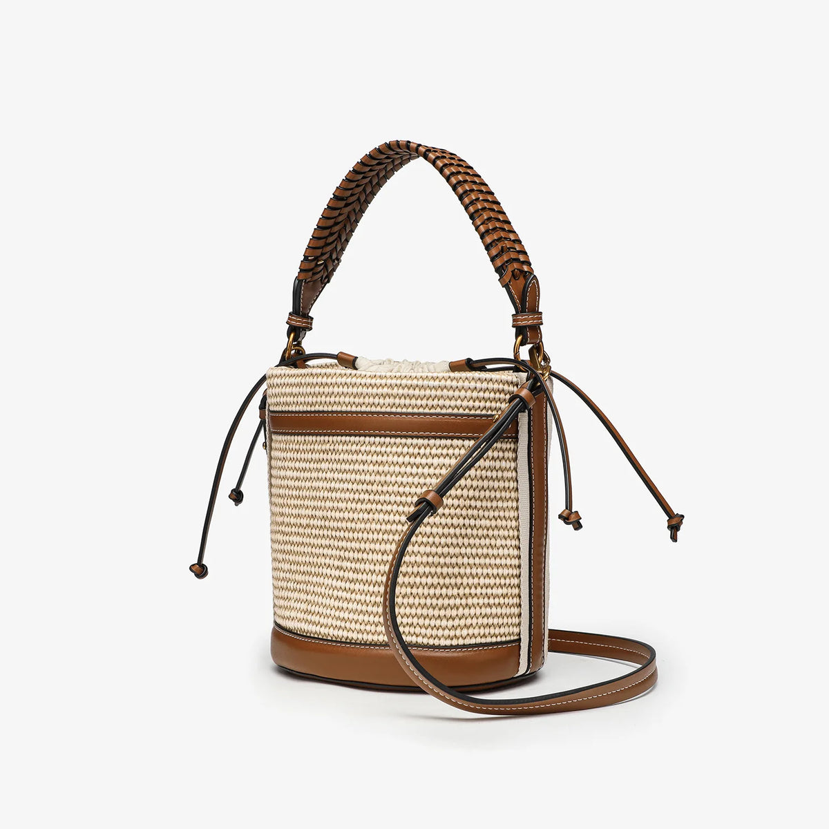 Sac Seau Bohème en Paille Naturelle – Esprit Balnéaire | Sélène & Co