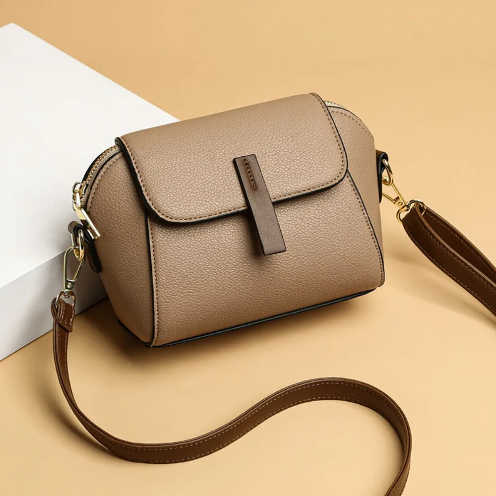 Sac Bandoulière Femme en Cuir Synthétique (PU) – Élégance Minimaliste | Sélène & Co