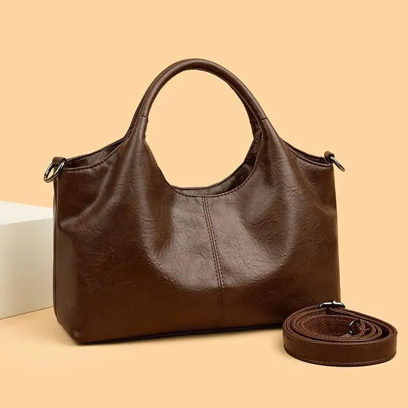 Sac à Bandoulière Souple en Cuir | Élégance Quotidienne | Sélène & Co