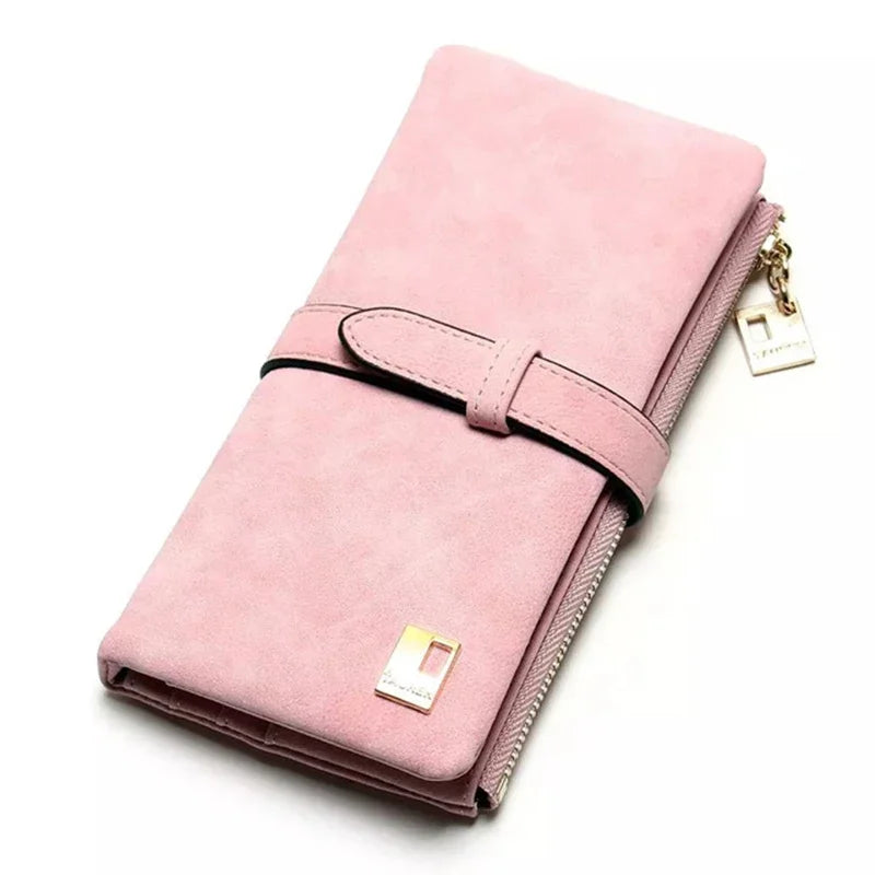 Portefeuille Long Multicartes – Pochette Zippée & Porte-Monnaie | Sélène & Co