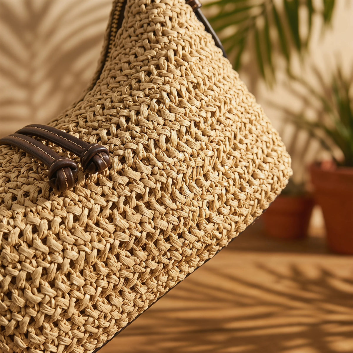 Sac Panier Tressé – Esprit Bohème & Été | Sélène & Co
