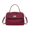 Sac à Main Rétro en Cuir & Daim – Élégance Intemporelle | Sélène & Co