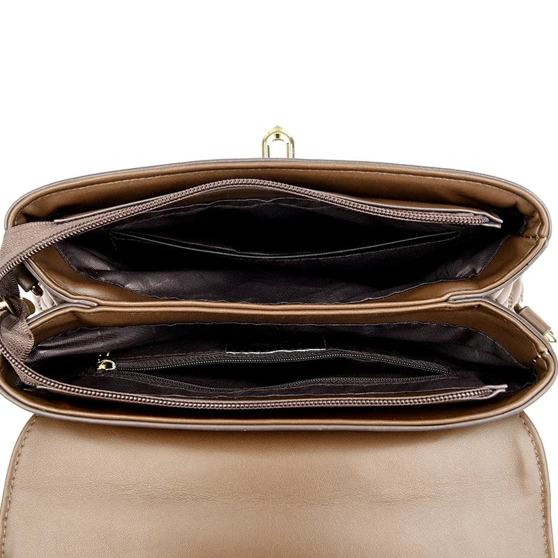 Sac à Main Femme en Cuir Véritable Matelassé | Sélène & Co
