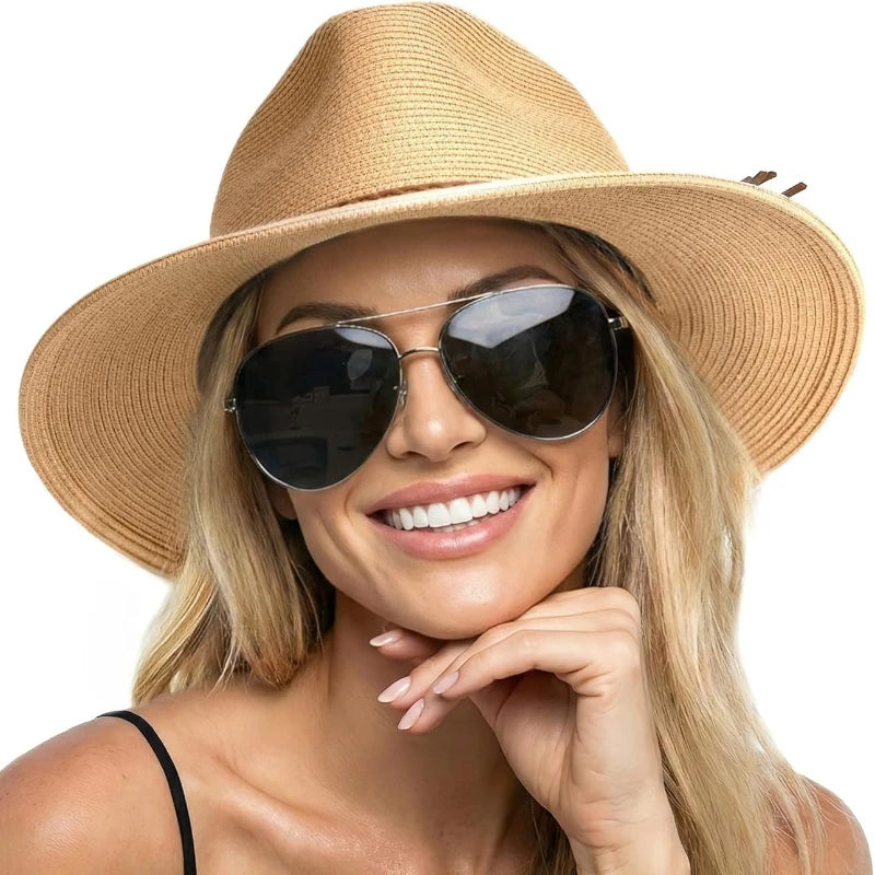 Chapeau de Soleil Pliable UPF 50 – Grand Bord & Protection Optimale | Sélène & Co