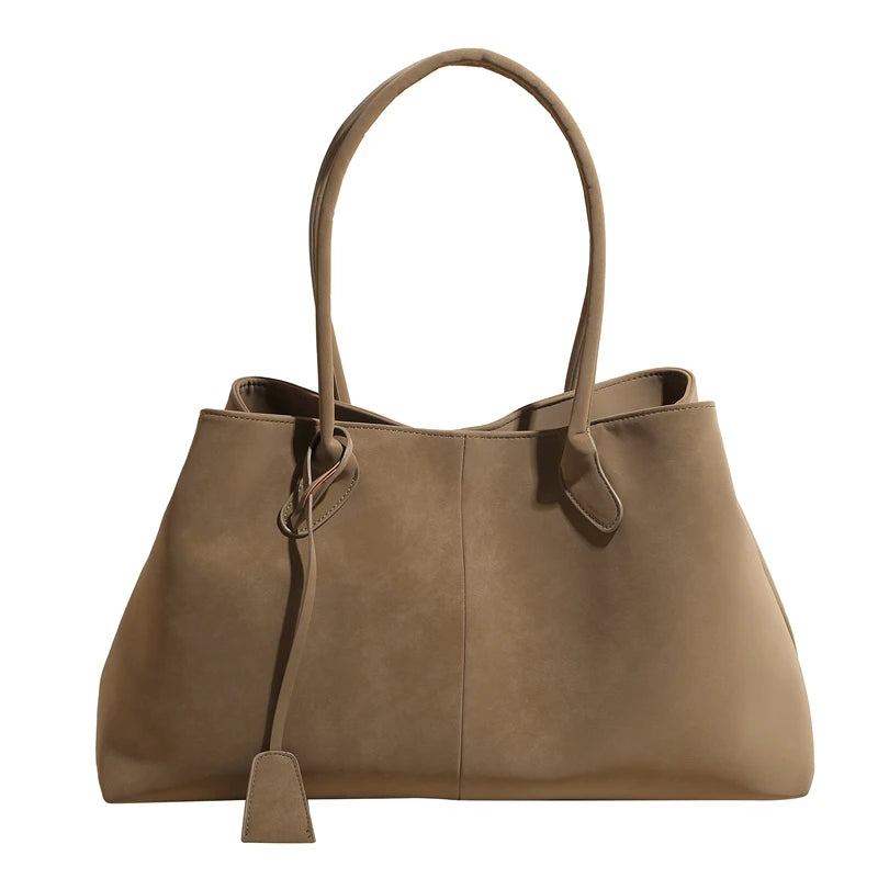 Sac Fourre-Tout Suédine Signature – Grande Capacité | Sélène & Co