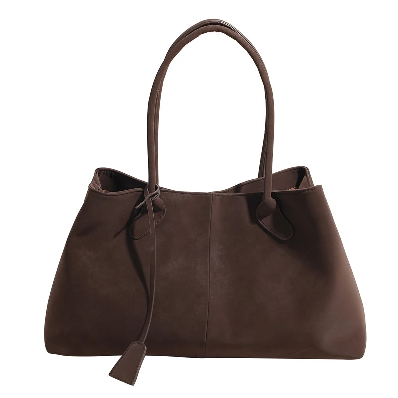 Sac Fourre-Tout Suédine Signature – Grande Capacité | Sélène & Co