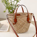 Grand Panier en Rotin Tressé – Esprit de Plage & Été | Sélène & Co