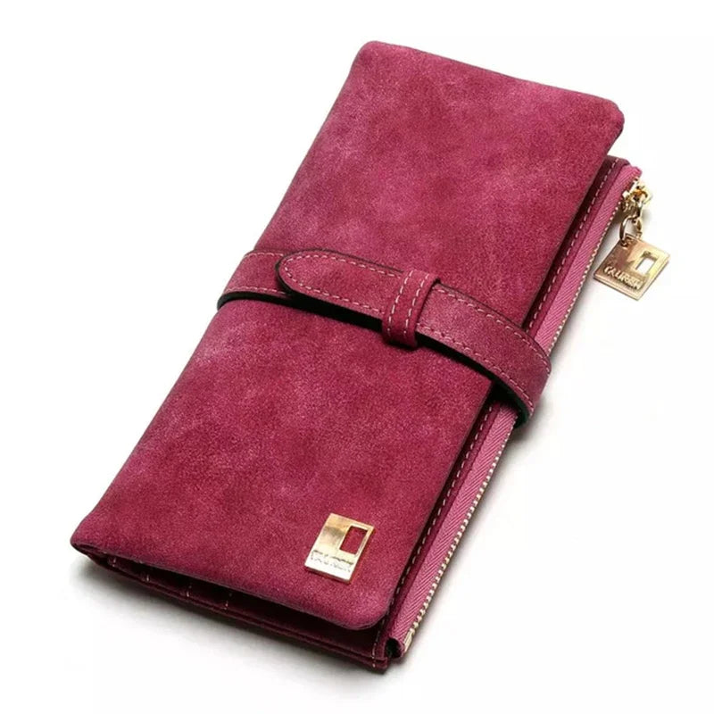 Portefeuille Long Multicartes – Pochette Zippée & Porte-Monnaie | Sélène & Co