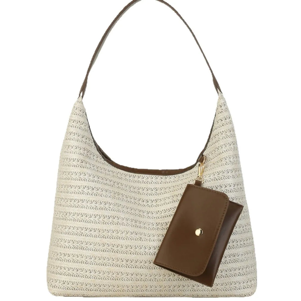 Sac Fourre-Tout Tissé – Douceur Estivale | Sélène & Co