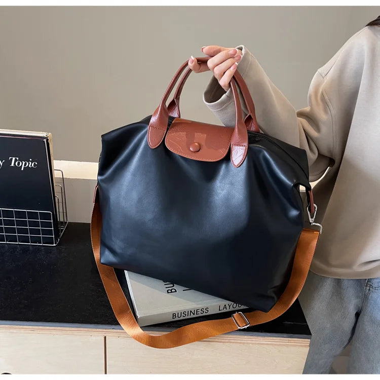 Sac de Voyage Grande Capacité – Cuir Synthétique Premium | Sélène & Co