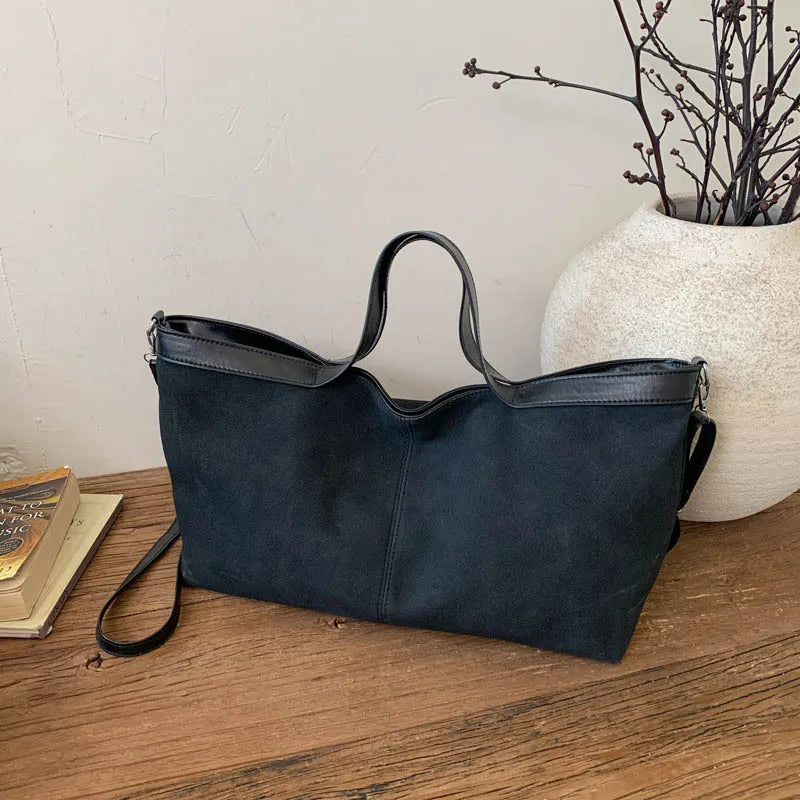 Sac Hobo Bandoulière en Daim Synthétique – Élégance & Confort | Sélène & Co