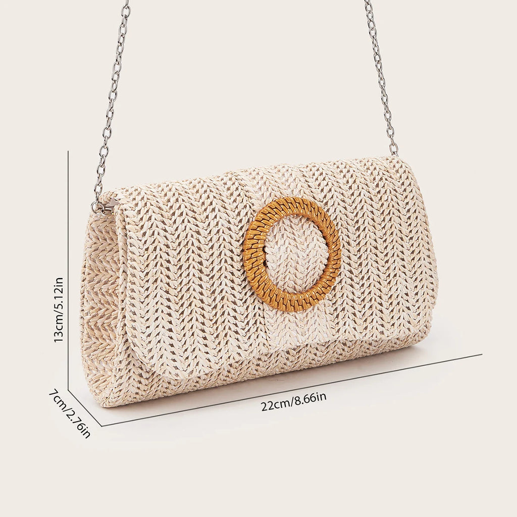 Sac Pochette Enveloppe – Bandoulière Amovible | Sélène & Co