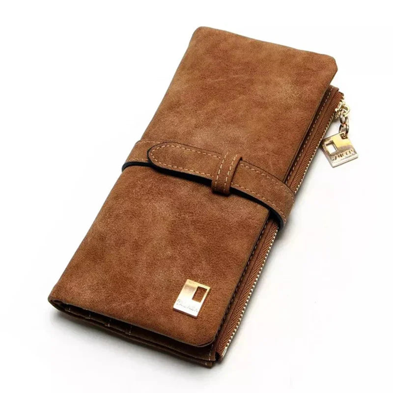 Portefeuille Long Multicartes – Pochette Zippée & Porte-Monnaie | Sélène & Co