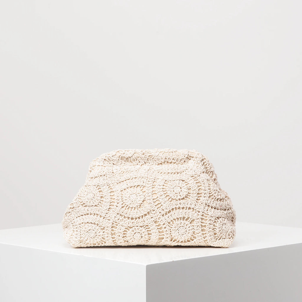 Pochette Bohème Florale – Motifs Uniques & Esprit Crochet | Sélène & Co