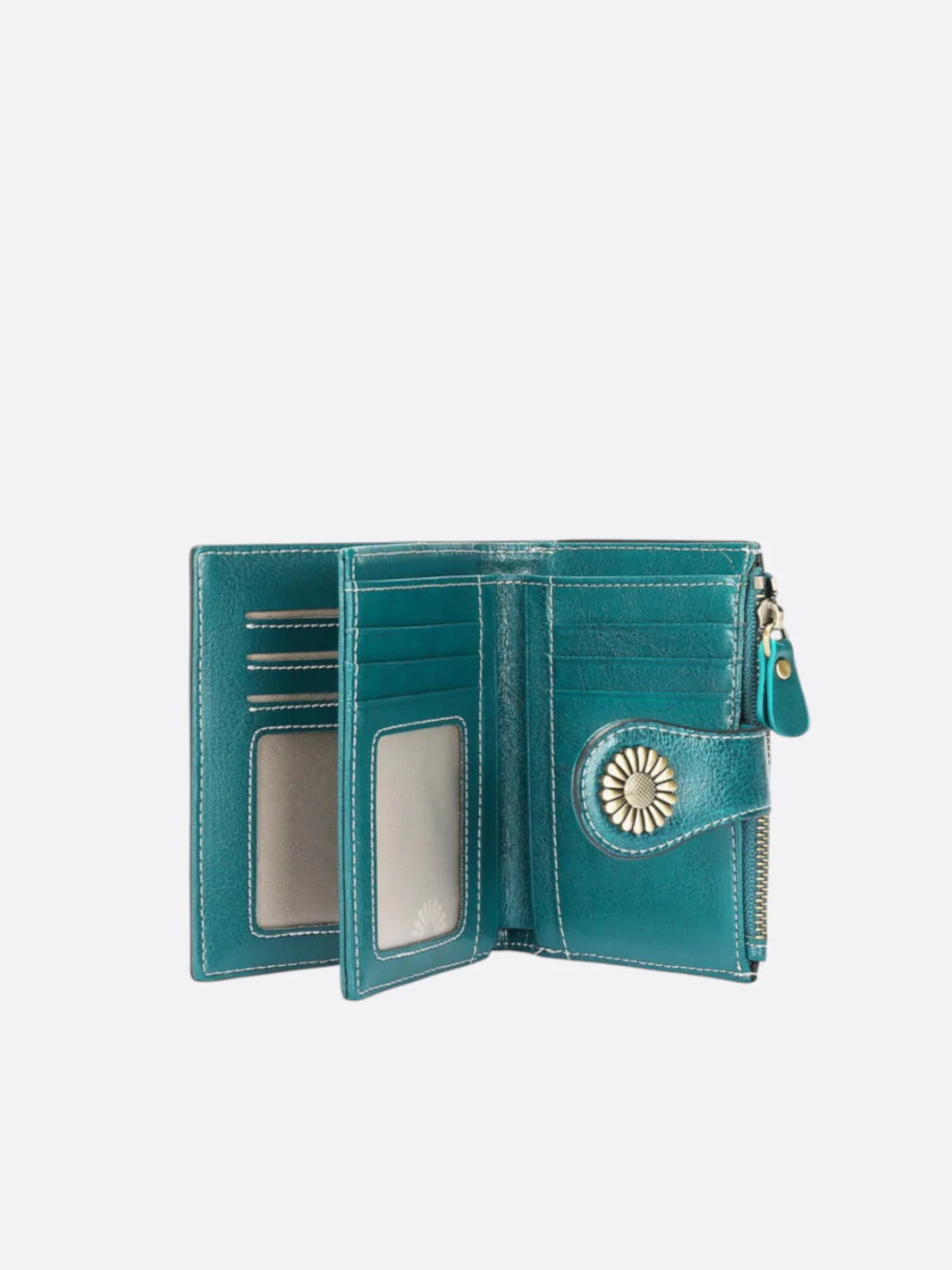 Portefeuille Femme Cuir Véritable RFID – Organiseur Élégant | Sélène & Co